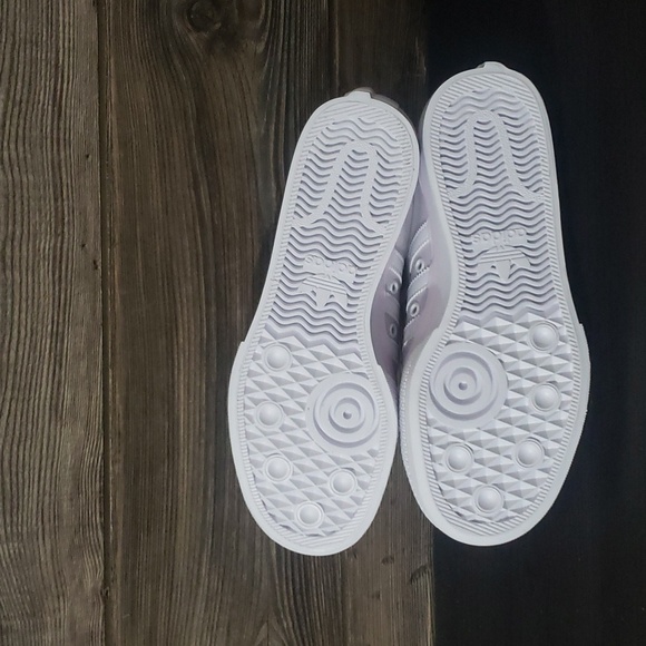 New Adidas Nizza Platform Light Purple Sneakers - Picture 9 of 12